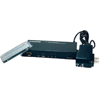 EHSW-U400  Switch 4in x 1out HDMI, w/Remote Control + Intelligent Switcher + Amplifier