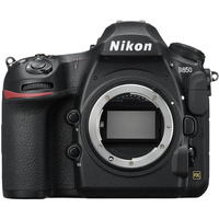 Nikon D850 body, 45.7MPx, 4K UHD, EXPEED 5, Full HD (1080p), Multi-CAM, 3.2" LCD, USB