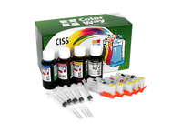 CISS ColorWay CN-IP4200 BK/BKphoto/C/M/Y, Canon iP4200/4300/4500/5200/5300/5500/MP610, MX850 (w/Ink, w/Cartridge+Chip)