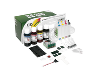 CISS ColorWay EP-T26 BK/C/M/Y, Epson T26/T27/C91/TX106/TX109/TX117/TX119/CX4300  (w/Ink, w/Cartridge+Chip)