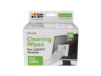 ColorWay CW-1334 Cleaning Dry&Wet Wipes, 16pcs
