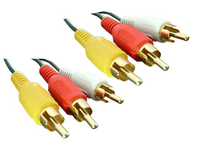 CCRCA01 Audio Cable 3*RCA Plug