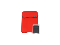 G-Cube GNR-115RB Neoprene ReversibleColor Laptop Sleev Bag, 15-16.4", Size: 40*10*31 cm, (Red/Black)