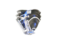 Кулер Thermaltake CL-P0508 V1-VX, 4Heatpipe/CopperBase&AluminiumFin(142Fin)/AirFlow:86,5cfm/1300-2000RPM/16dBA/BlueLed