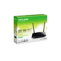 TP-Link TL-WDR3500, DualBand Wireless Router 4-port 10/100Mbit, 300Mbps/2.4GHz/5GHz, Atheros, 1xUSB, 2xDetachable Antena