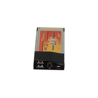 Контроллер Bestek PCM-USB2P-1394P-VIA ComboCard USB-2.0 + IEEE1394 (VIA) 2+2-port, PCMCIA