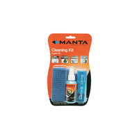 Manta MA-001 LCD Screen Kit Cleaning Spray 60ml + Microfiber Cloth + Dust Brush