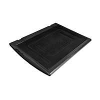 Cooler Pad Spire SP-315PB-V2 Astro Notebook Cooling pad, Aluminum, 2-port USB 2.0 HUB, AirFlow:16cfm/700RPM/23dBA/160x160x20mm, BlueLED, USB