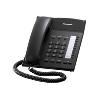 Panasonic KX-TS2382UAB, Black, Ringer Indicator, One-Touch Dialer of 20 Numbers