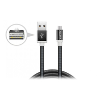Sync & Charge microUSB cable ADATA, Black,100cm