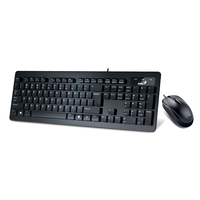 Keyboard & Mouse Genius SlimStar C130 USB Black