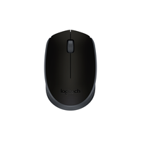 Logitech Mini M171 Wireless Notebook Optical, Black, USB 1