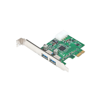 Bestek EPE-USB3.0-NEC  USB-3.0 Host Controller Card, 4.8Gbps, Nec Chipset, 2 Port, PCI-Ex1