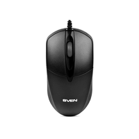SVEN  RX-112, Black, Optical 800dpi, USB+PS/2 2