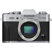 Fujifilm X-T20 body silver, 24.3 mpx, CMOS III sensor & X-Processor Pro, UHD 4K, WiFi, 3.0 LCD 1040K Flip Touch Display + OVF
